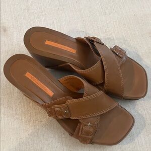 Via Spiga Wedge Sandals